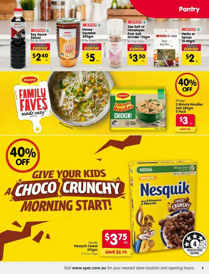 Spar Catalogues from 20 August