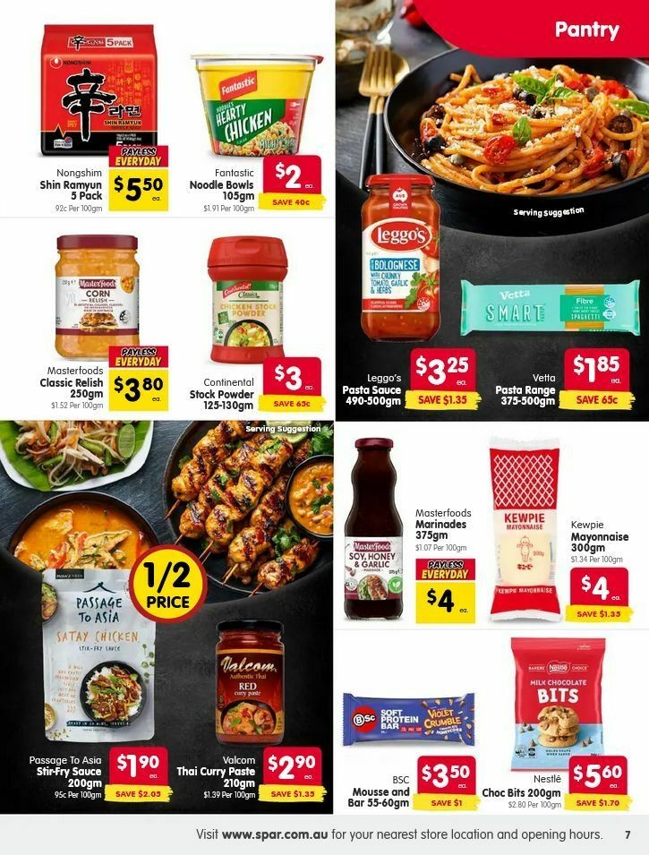 Spar Catalogues from 27 August