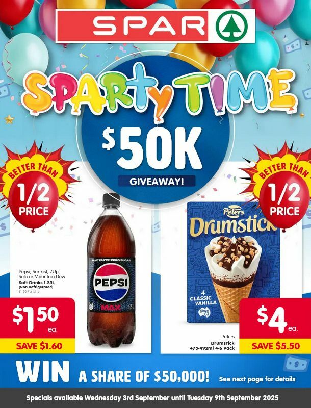 Spar Catalogues from 3 September