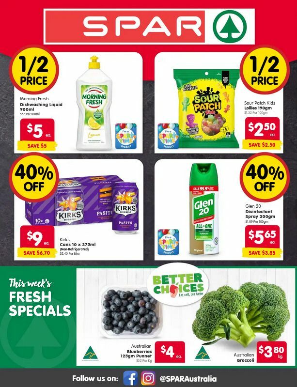 Spar Catalogues from 3 September