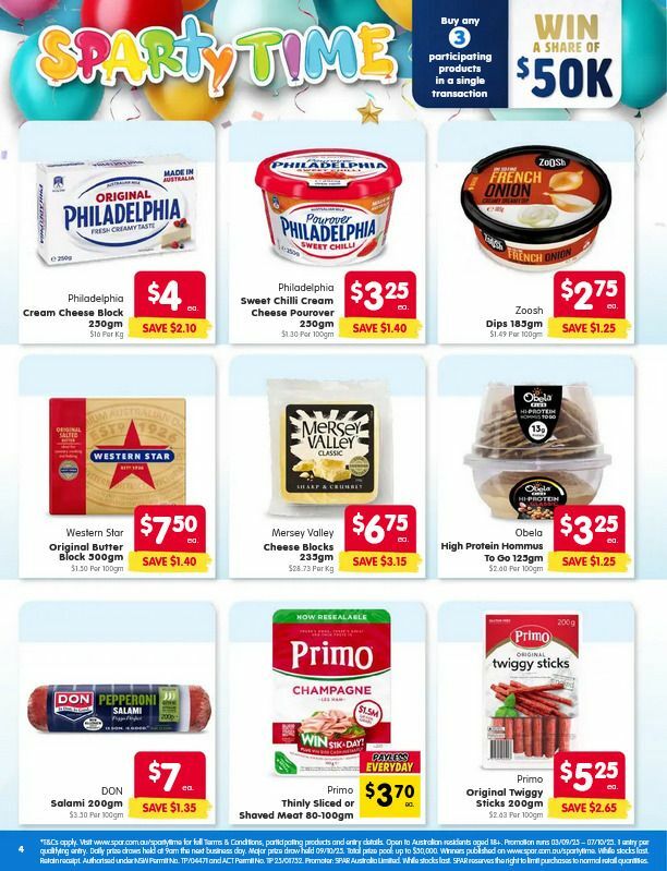 Spar Catalogues from 3 September