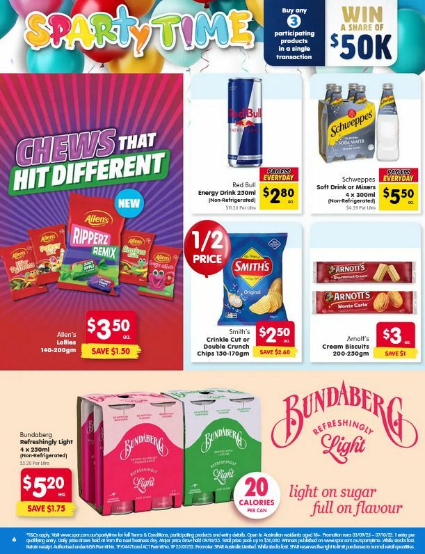 Spar Catalogues from 3 September