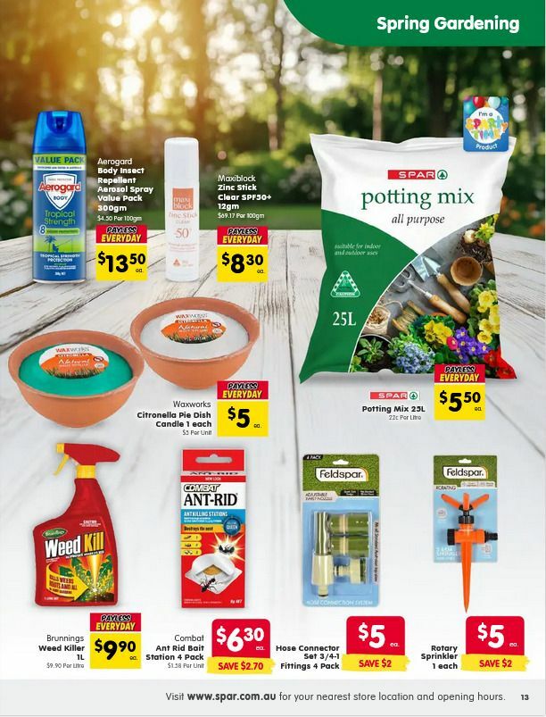 Spar Catalogues from 10 September