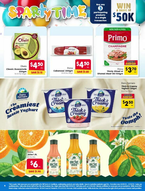 Spar Catalogues from 10 September