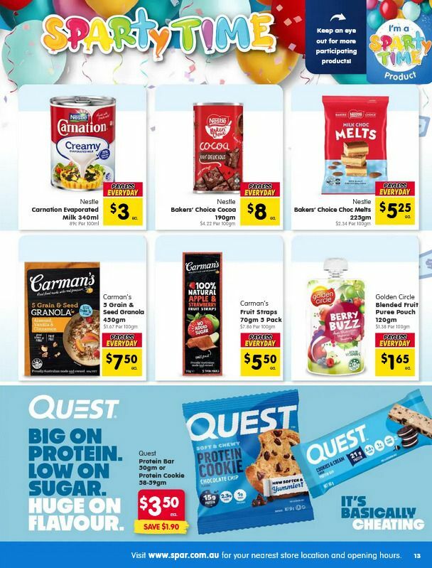 Spar Catalogues from 17 September