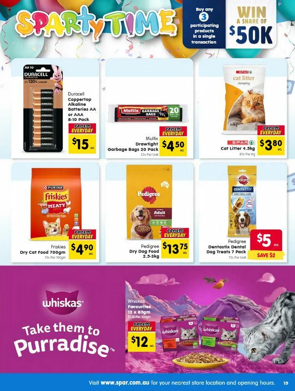 Spar Catalogues from 17 September