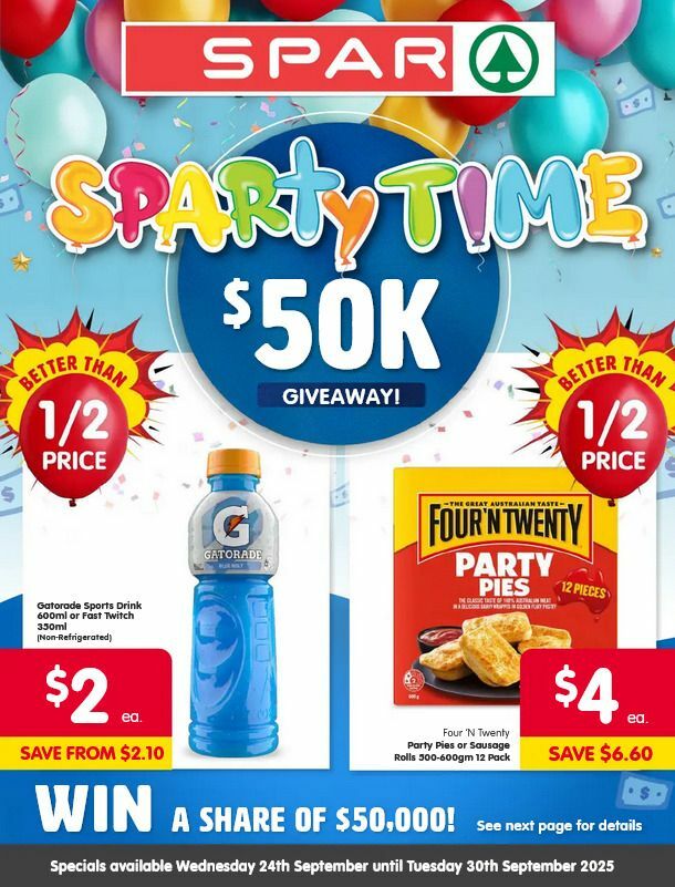 Spar Catalogues from 24 September