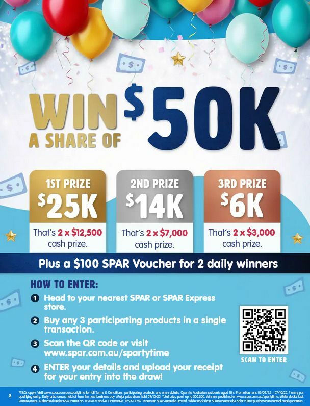 Spar Catalogues from 24 September