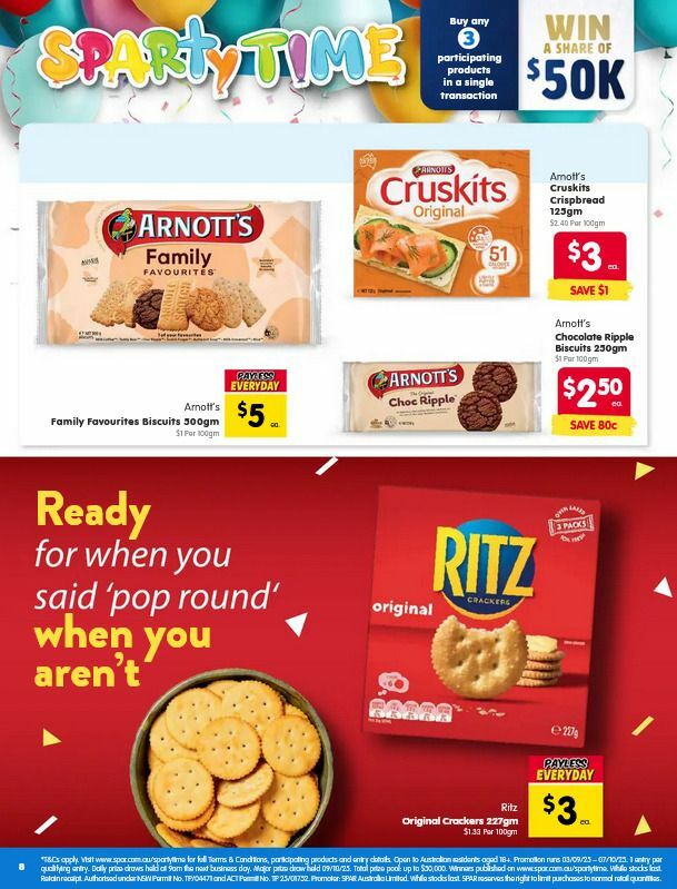 Spar Catalogues from 24 September