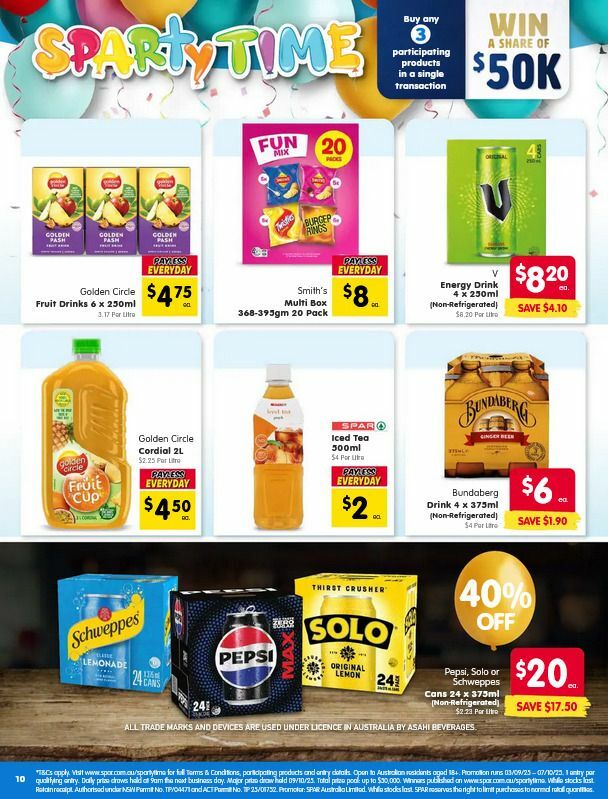 Spar Catalogues from 1 October