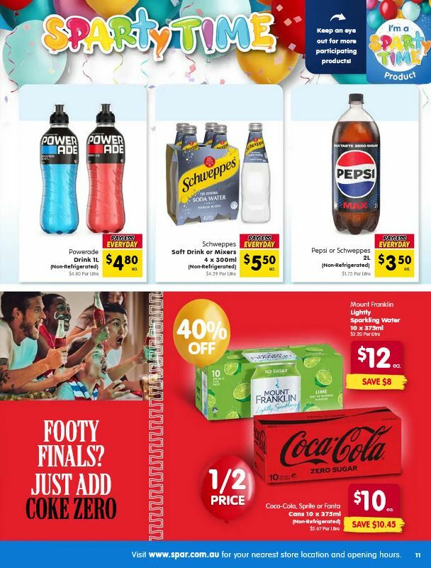 Spar Catalogues from 1 October