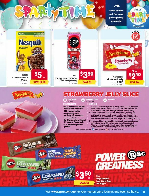 Spar Catalogues from 1 October