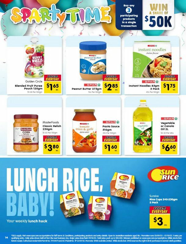 Spar Catalogues from 1 October