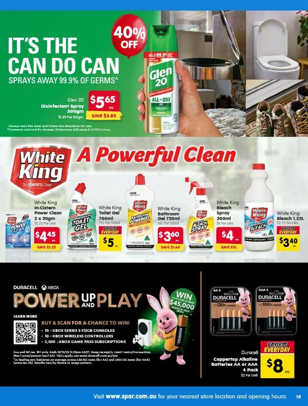 Spar Catalogues from 1 October