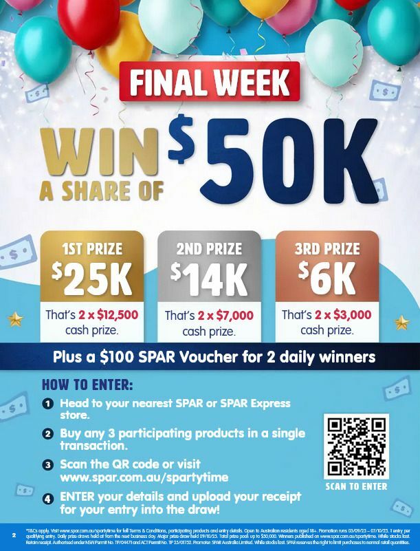 Spar Catalogues from 1 October