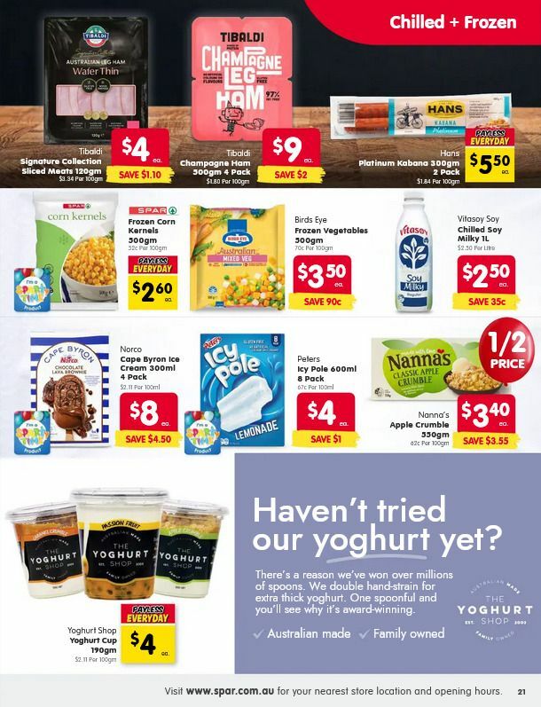 Spar Catalogues from 1 October