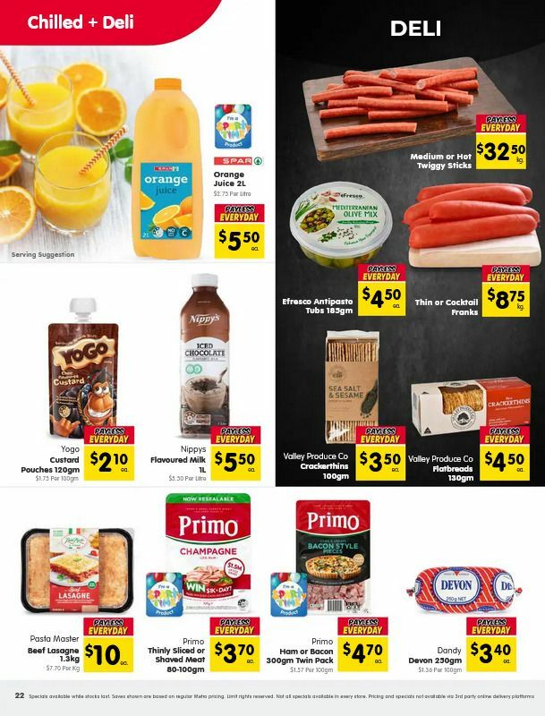 Spar Catalogues from 1 October