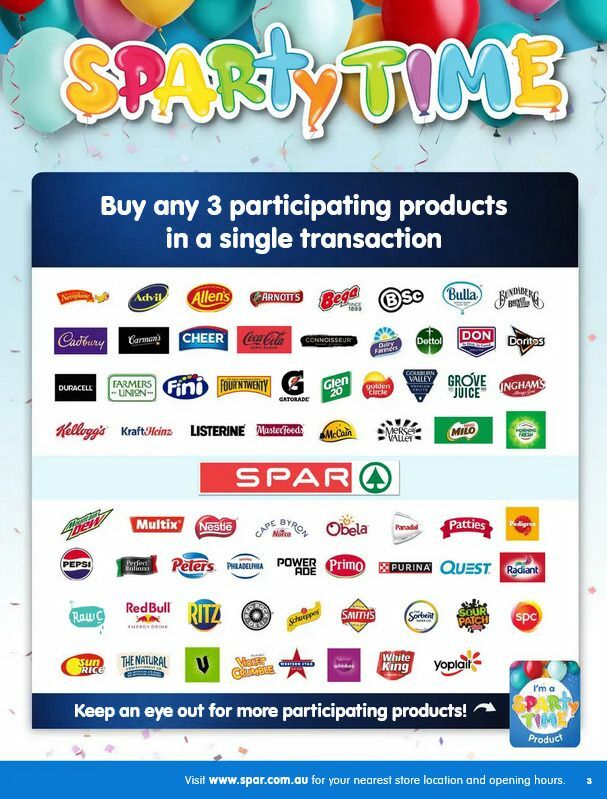Spar Catalogues from 1 October