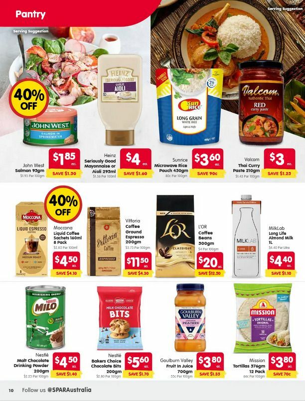Spar Catalogues from 15 October