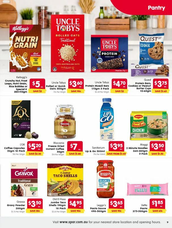 Spar Catalogues from 22 October