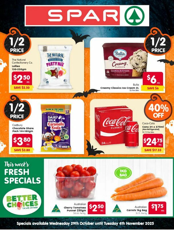Spar Catalogues from 29 October