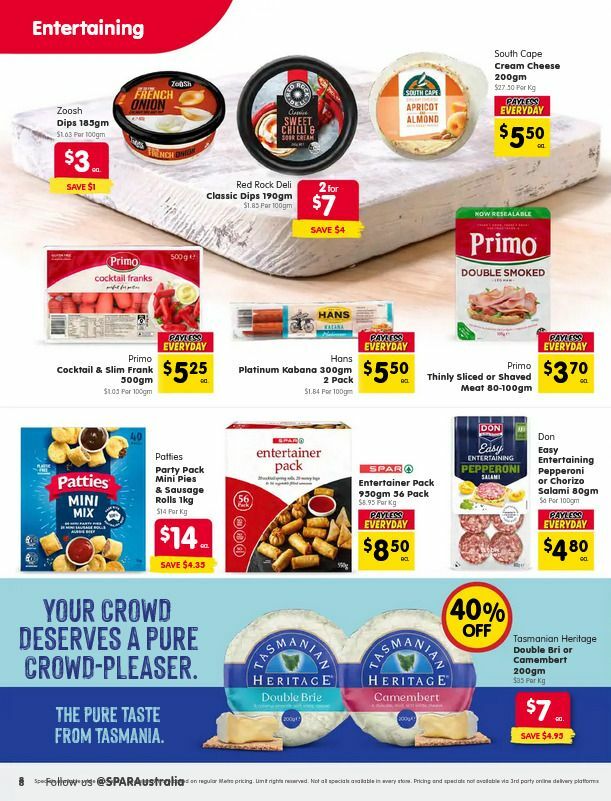 Spar Catalogues from 29 October