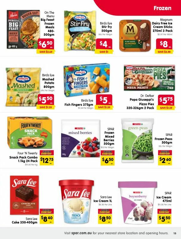 Spar Catalogues from 12 November