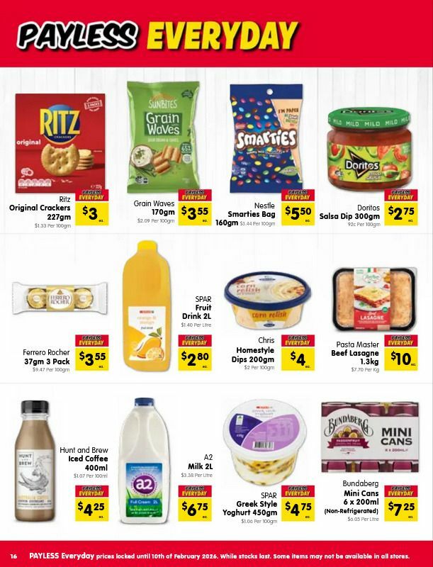 Spar Catalogues from 12 November