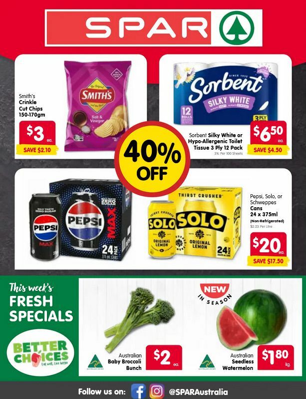 Spar Catalogues from 12 November