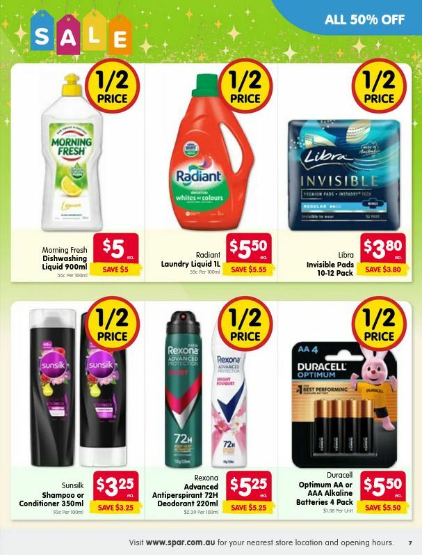Spar Catalogues from 12 November