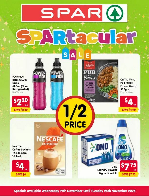 Spar Catalogues from 19 November