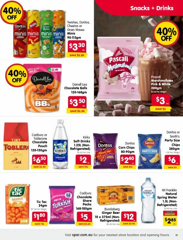 Spar Catalogues from 19 November