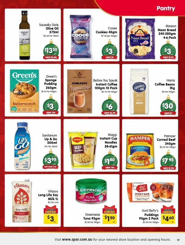 Spar Catalogues from 3 December