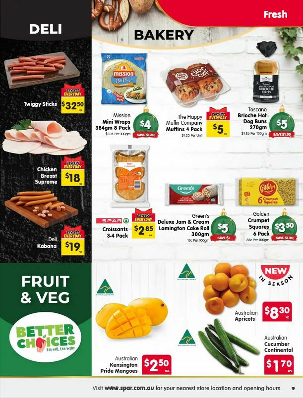 Spar Catalogues from 3 December