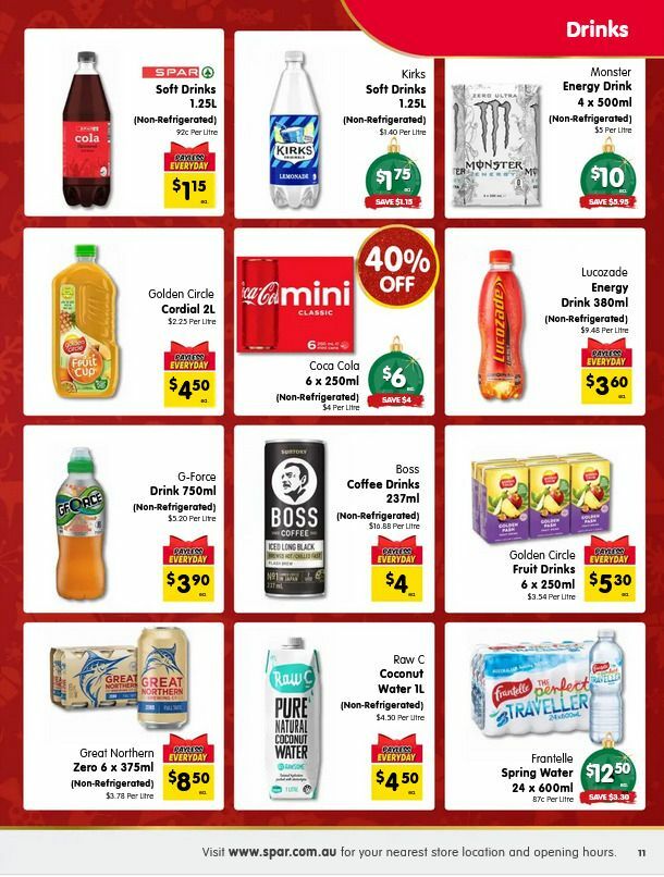 Spar Catalogues from 10 December