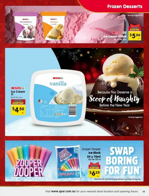 Spar Catalogues from 17 December