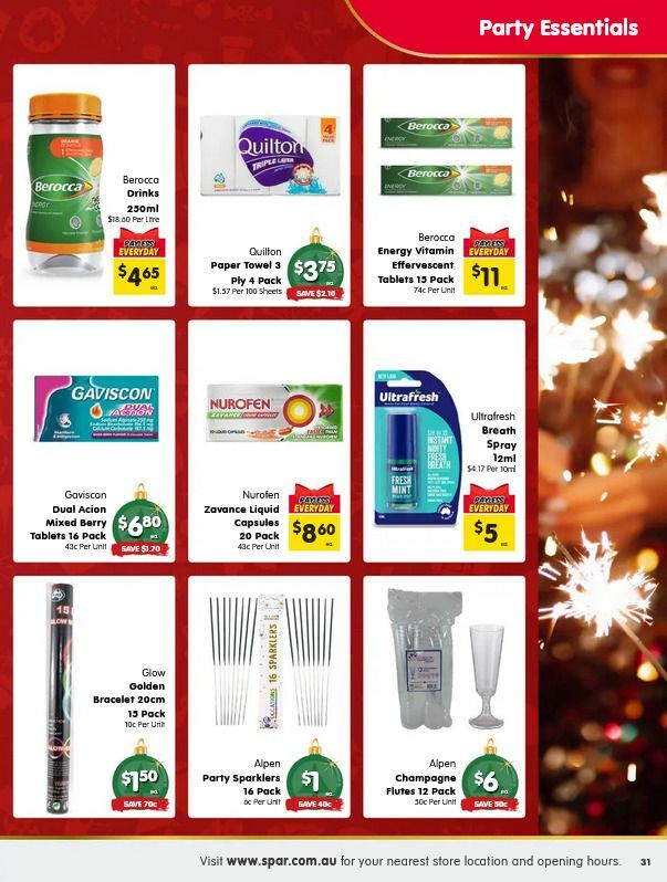 Spar Catalogues from 17 December