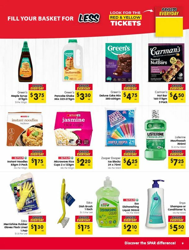 Spar Catalogues from 31 December