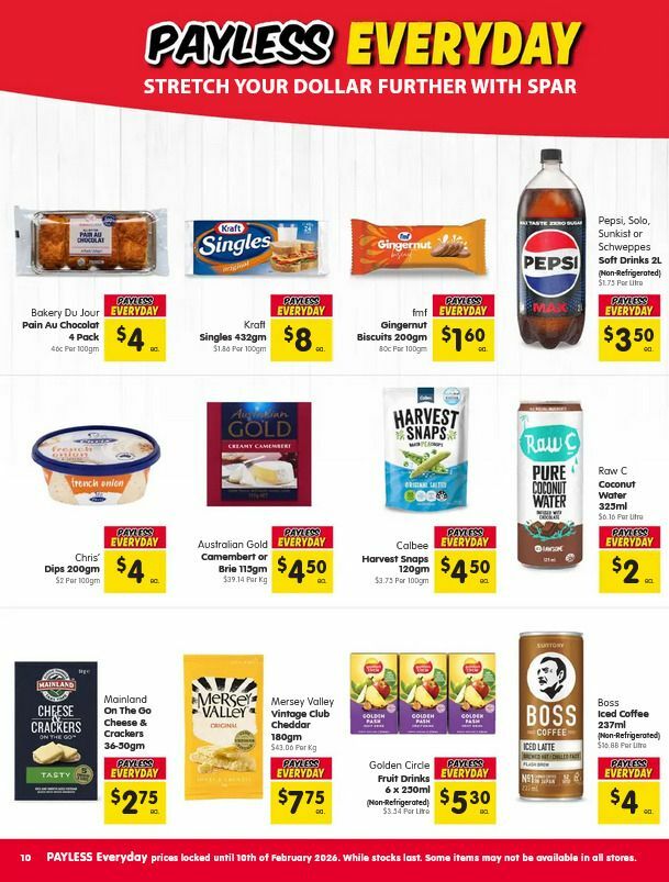 Spar Catalogues from 6 January