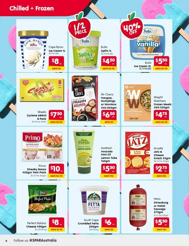 Spar Catalogues from 6 January