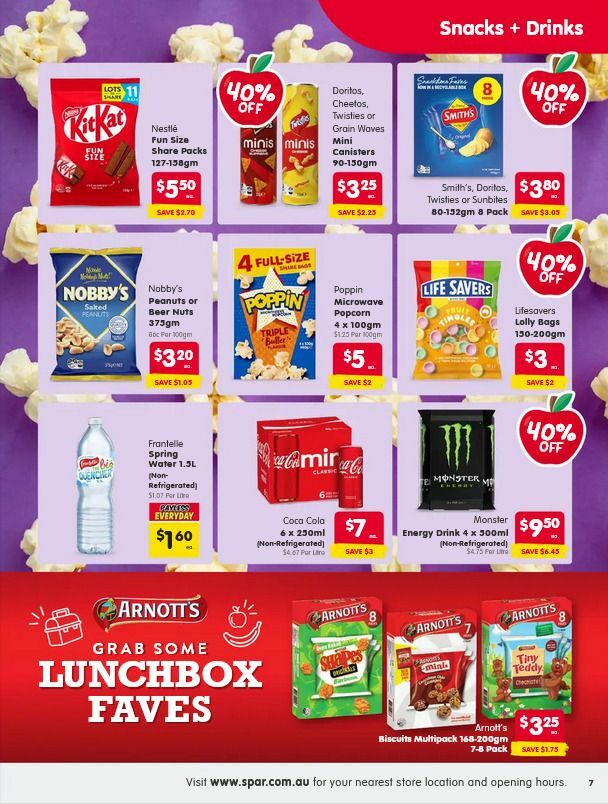 Spar Catalogues from 6 January