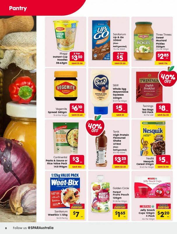 Spar Catalogues from 6 January