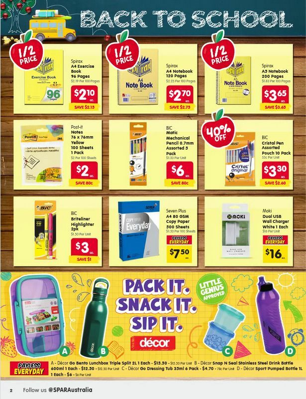 Spar Catalogues from 14 January