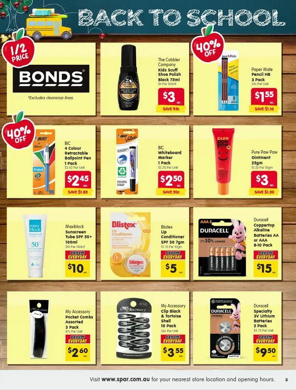 Spar Catalogues from 14 January