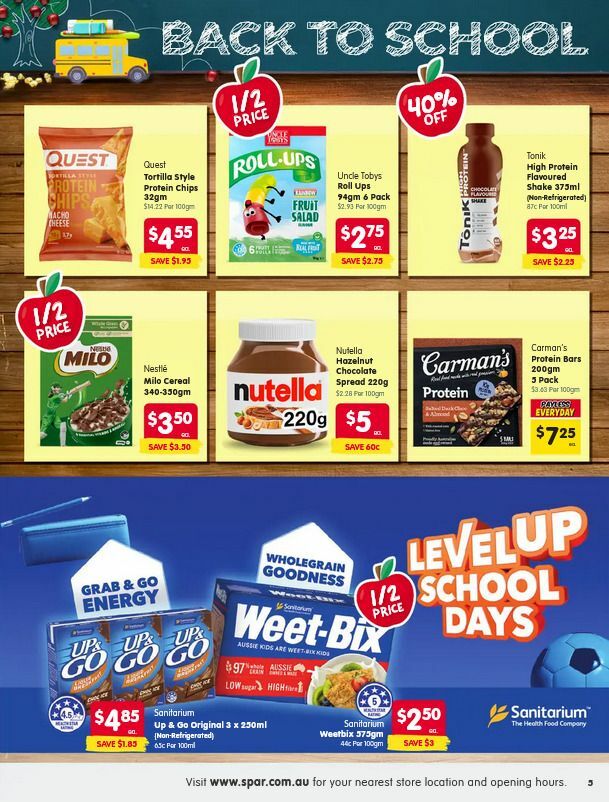 Spar Catalogues from 14 January