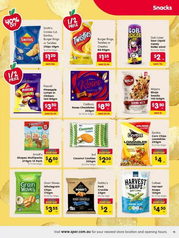 Spar Catalogues from 21 January