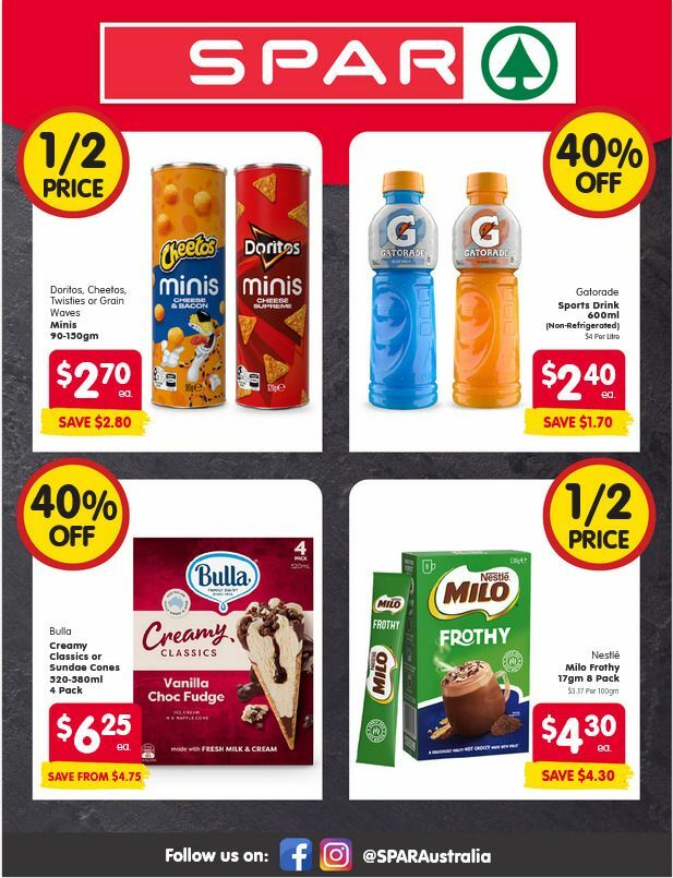 Spar Catalogues from 4 February