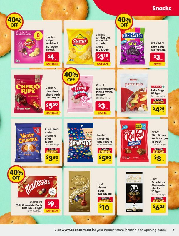 Spar Catalogues from 4 February