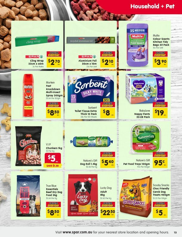 Spar Catalogues from 18 February