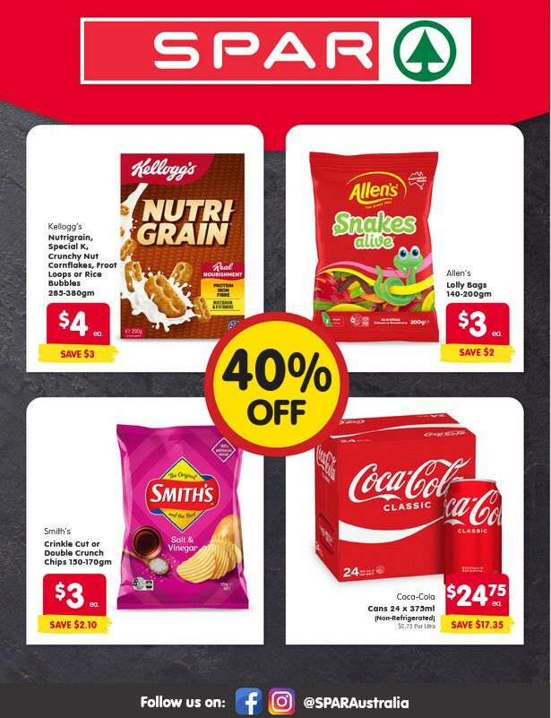 Spar Catalogues from 18 February